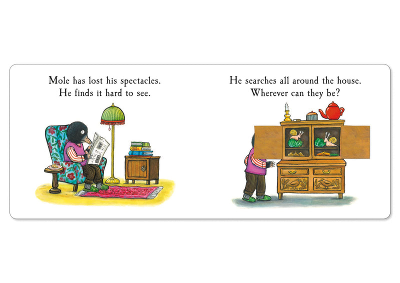 Mole's Spectacles (Lift the flap Board Book) by Julia Donaldson, Axel Scheffler Kids Interactive Book