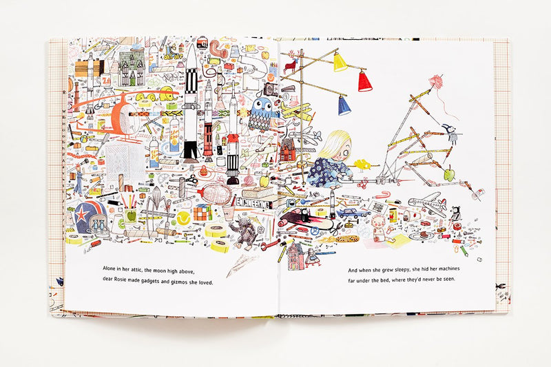 Rosie Revere, Engineer (Hardcover) STEM Engineering Kids Picture Book