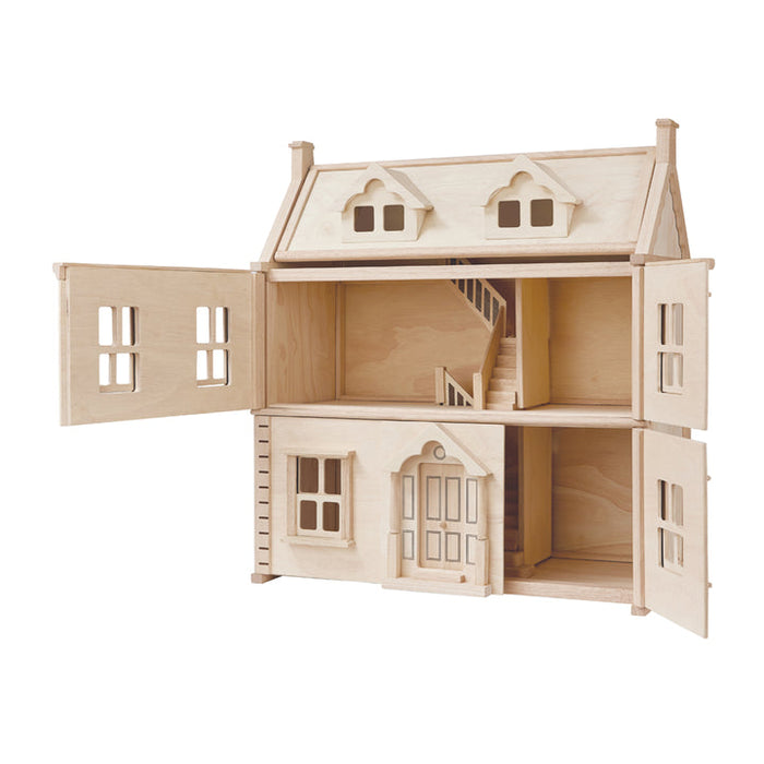 Plan Toys Victorian Dollhouse Rubberwood 3yrs+
