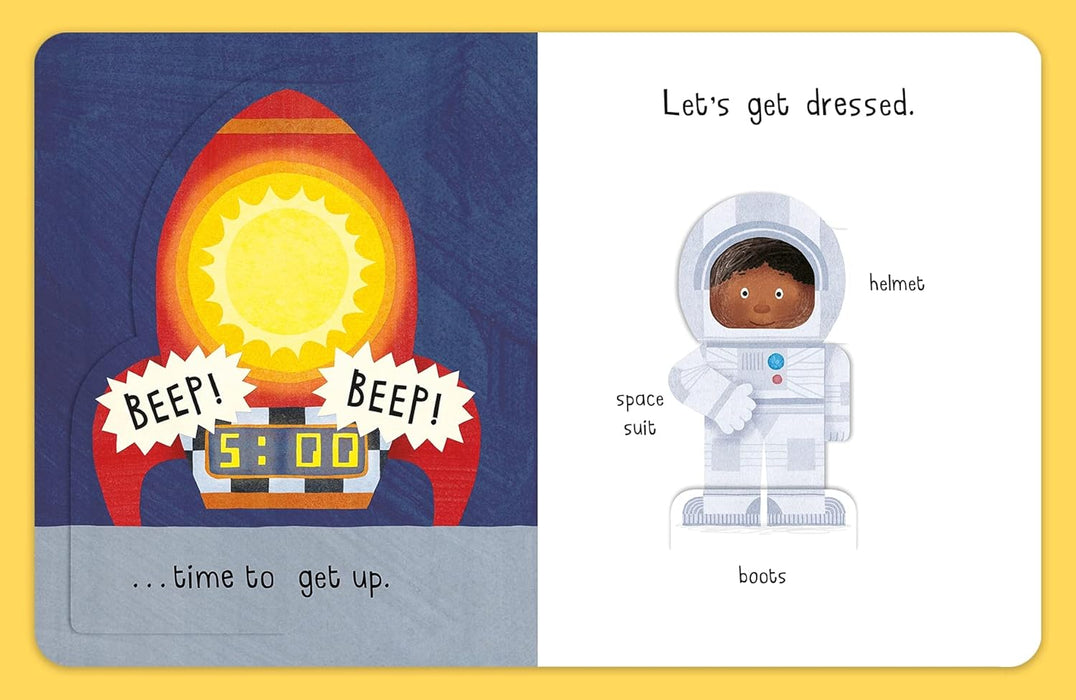 Busy Day Astronaut Lift the Flap Board Book