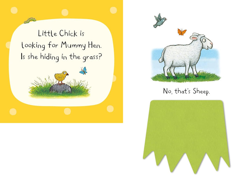 Who's Hiding On The Farm? (Board Book) by Alex Scheffler: Farm Animal Toys Kids Book Baby Gifts Idea