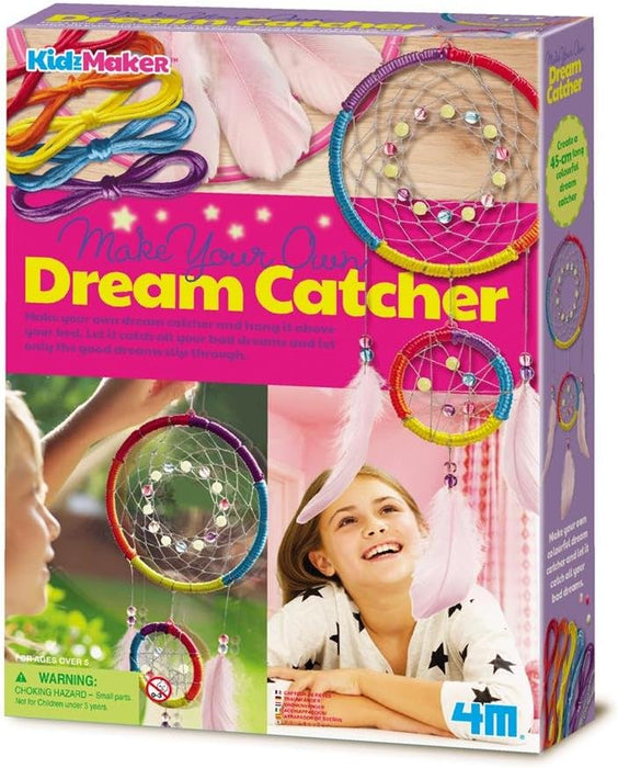 KidzMaker Make Your Own Dream Catcher Kit 5yrs+