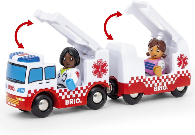 BRIO Rescue Ambulance 4 pieces Toy vehicle 3yrs+