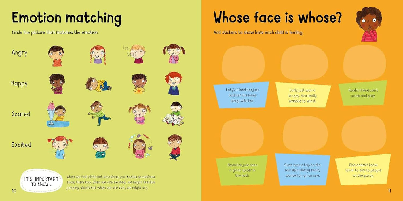 How Are You Feeling Today? Activity and Sticker Book (Paperback)