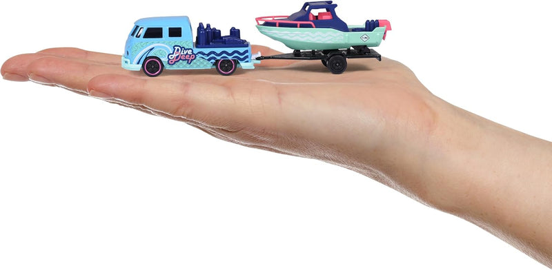 Majorette Volkswagen The Originals Trailer 1pc 4 Designs Metal Travel Toys Car Gift Idea for 3yrs+