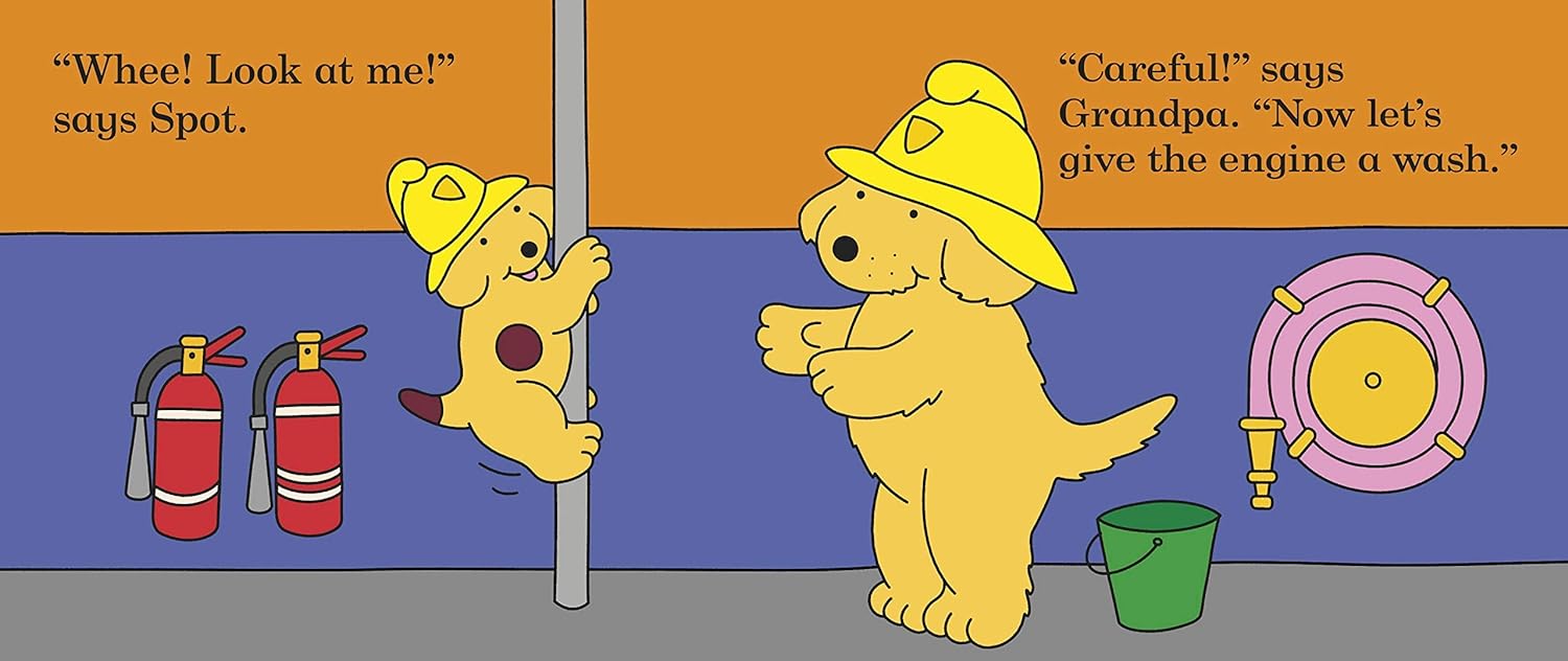 Spot Goes To The Fire Station (Board Book)