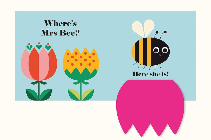 Where's Mrs Ladybird? (Felt Flap and a mirror Buggy Book) Interactive Kids Book by Ingela P Arrhenius Bugs Toys Baby Gifts Idea Baby Toys