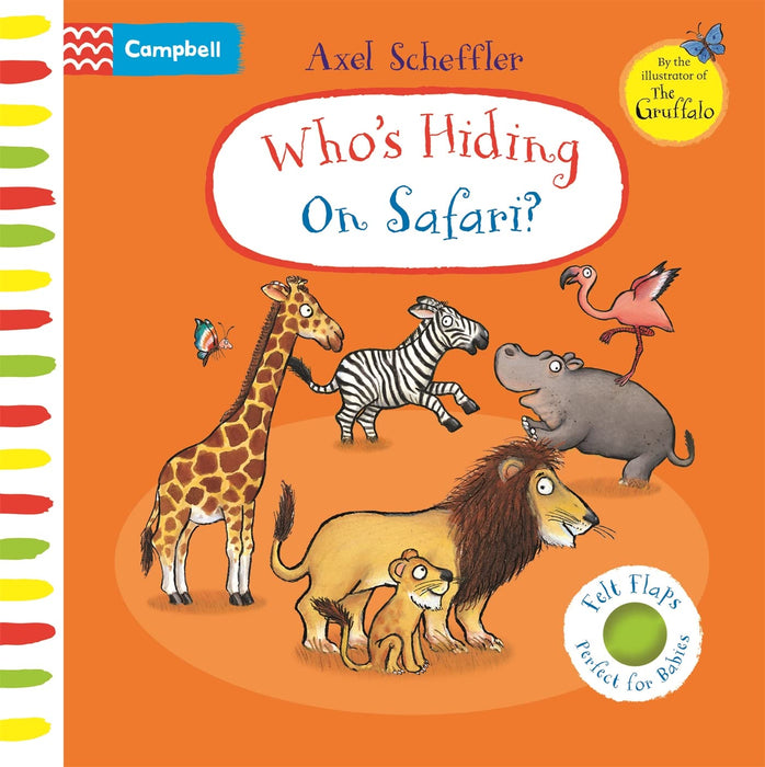 Who's Hiding On Safari? (Board Book)