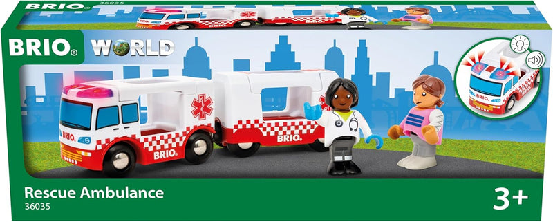 BRIO Rescue Ambulance 4 pieces Toy vehicle 3yrs+