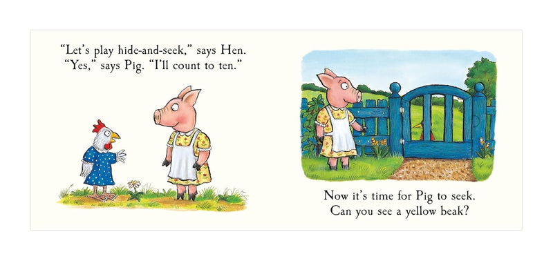 Hide-and-Seek Pig (Lift the Flap Board Book) by Julia Donaldson Kids Picture Book