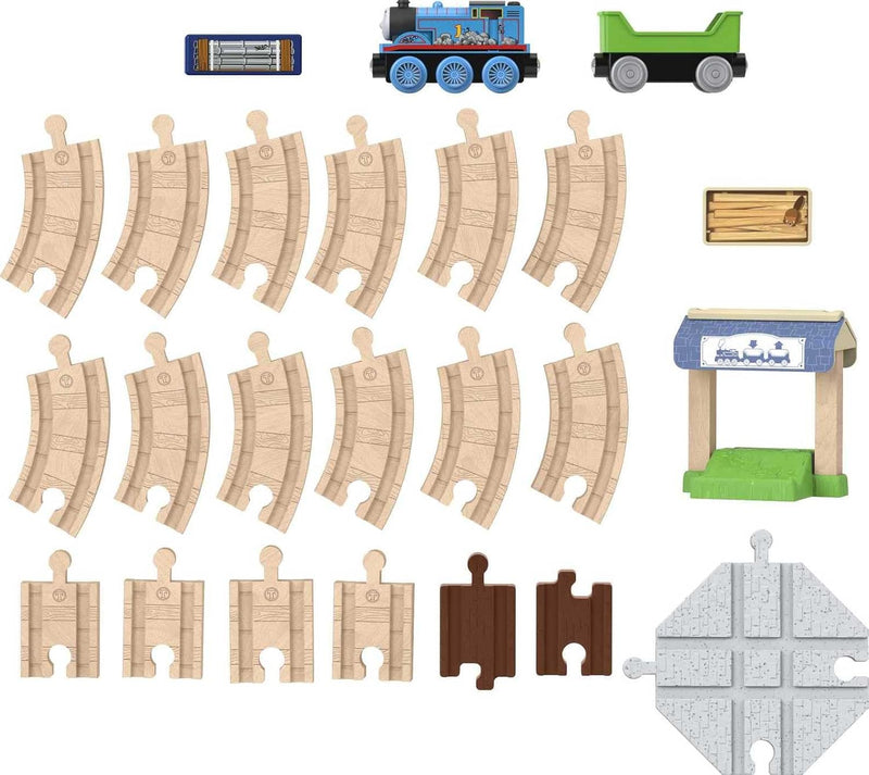 Thomas & Friends Wooden Railway Figure 8 Track Set 24pcs Toys Train 3yrs+