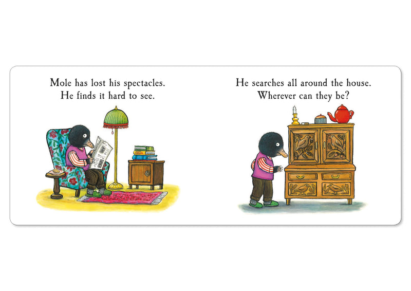 Mole's Spectacles (Lift the flap Board Book) by Julia Donaldson, Axel Scheffler Kids Interactive Book