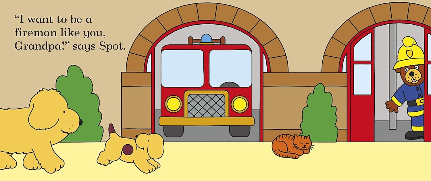 Spot Goes To The Fire Station (Board Book)