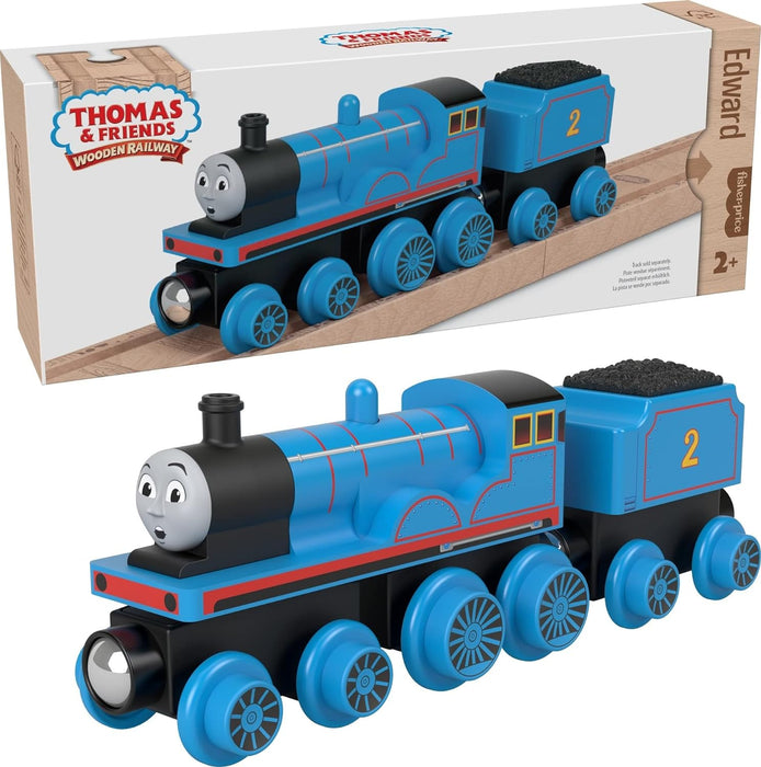 Thomas and Friends Wooden Railway Edward Engine and Coal-Car 2yrs+