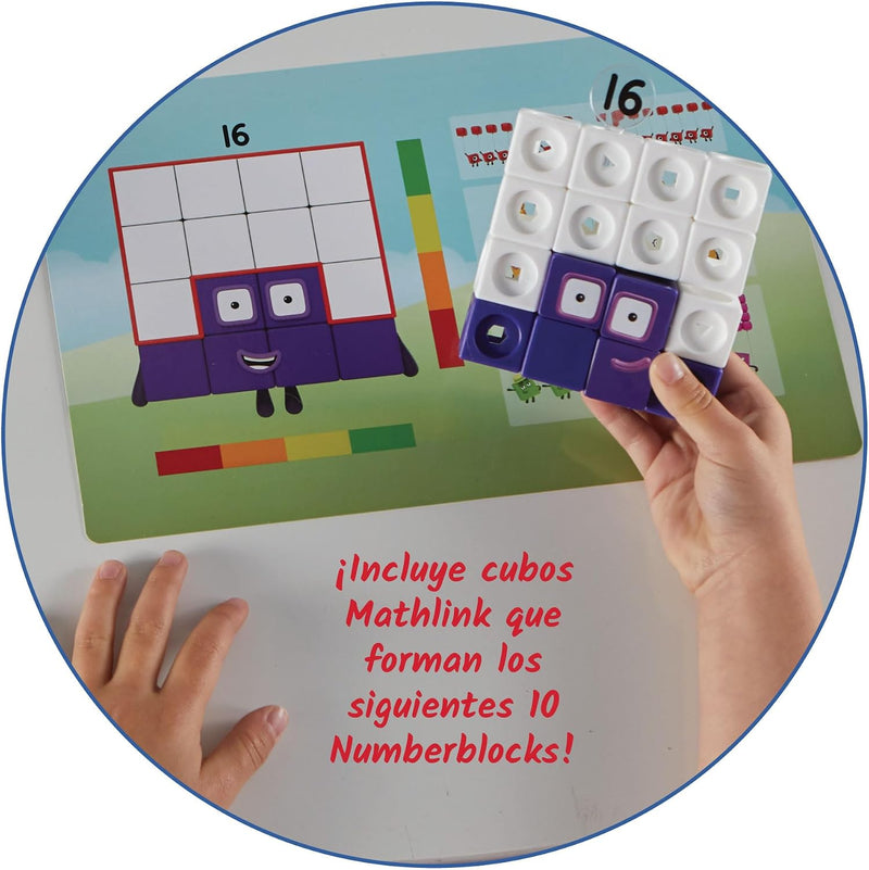 Numberblocks MathLink® Cubes Set 11-20 Math Games for Kids STEM Toys 3yrs+