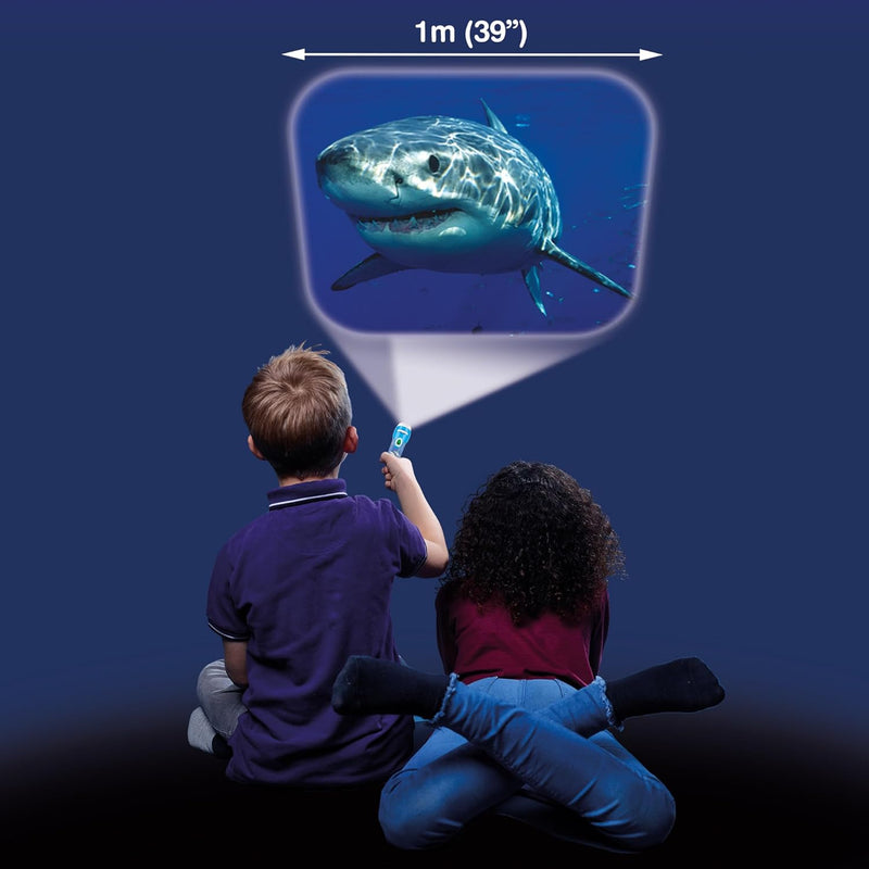 Brainstorm Toys Shark Torch and Projector Outdoor Travel Toys Animal Toy Early Science STEM Toys 3yrs+