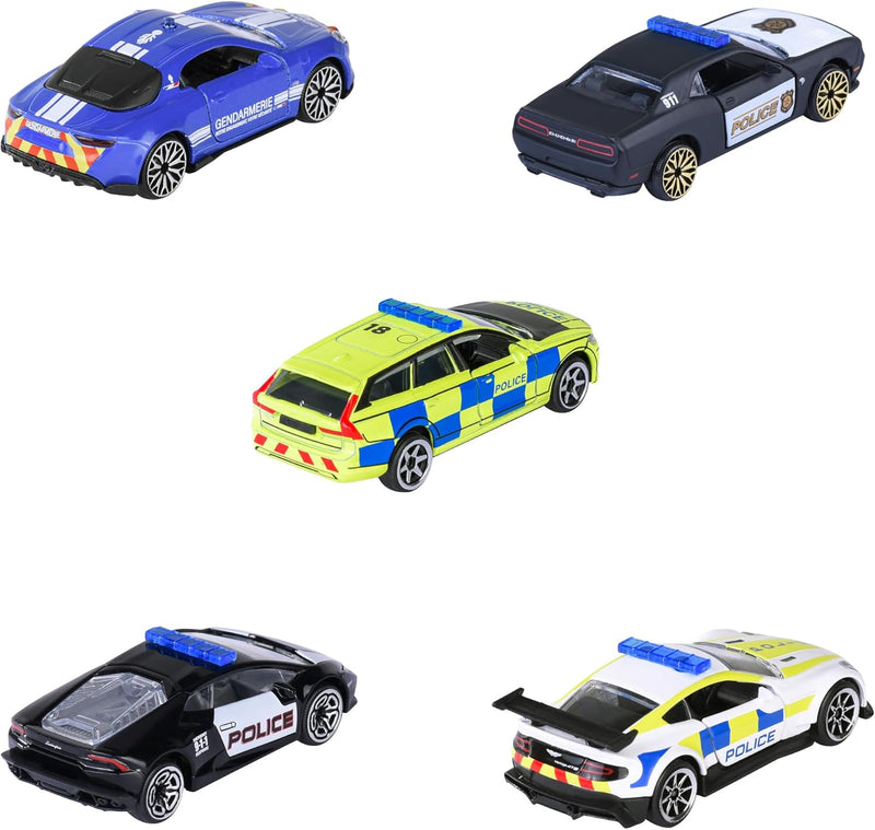 Majorette Rescue World Gift Pack 5pcs Metal Toy Car Gift Idea for 3yrs+