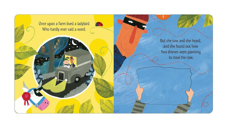 What the Ladybird Heard: A Push, Pull and Slide Book (Board Book) by Julia Donaldson Kids Picture Book