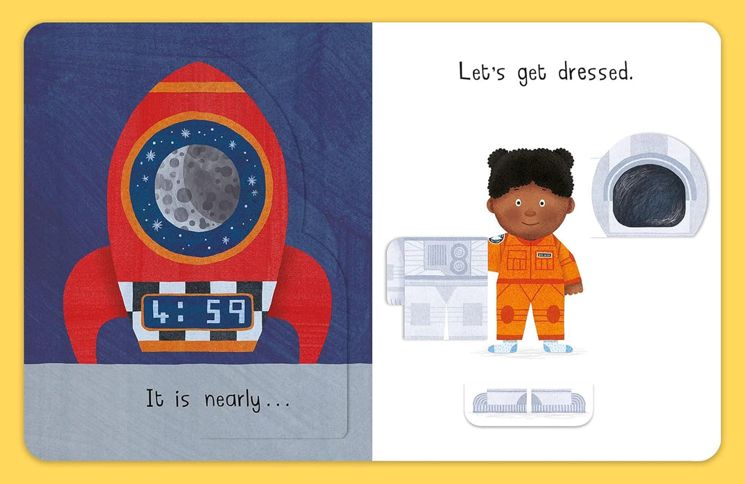 Busy Day Astronaut Lift the Flap Board Book