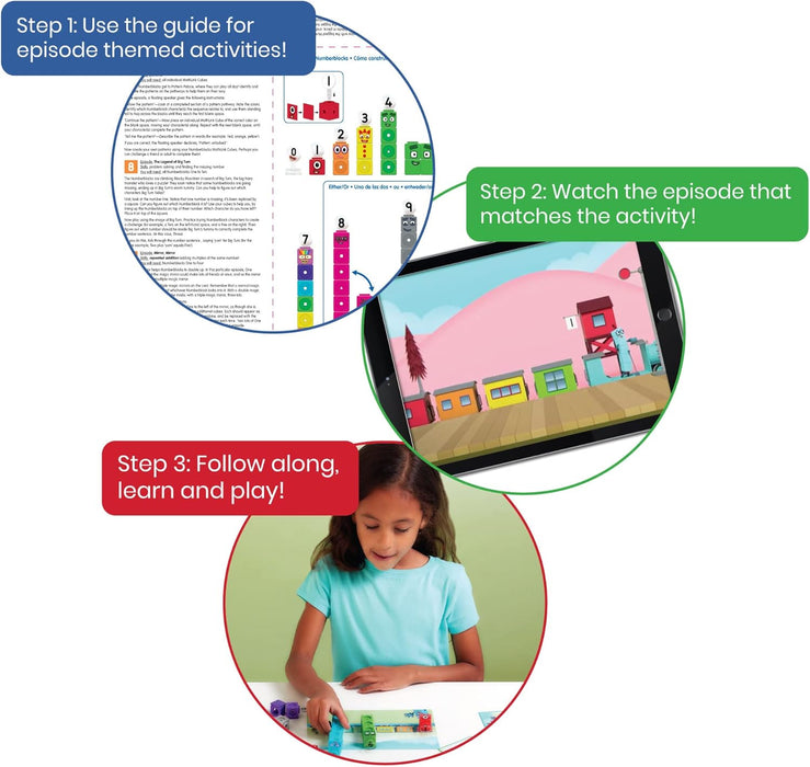 Numberblocks MathLink® Cubes Set 1-10 3yrs+