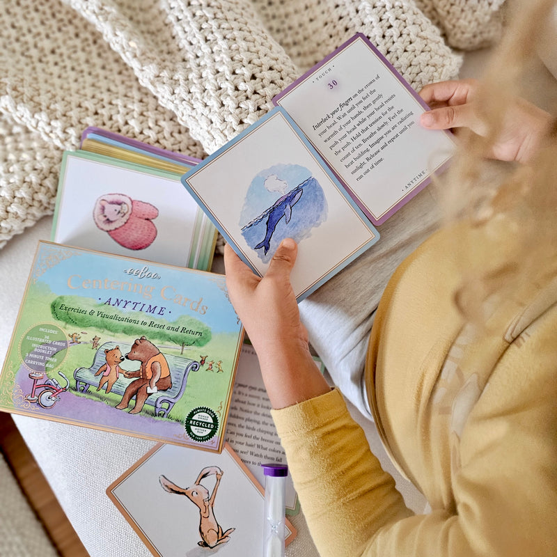 eeBoo Centering Cards Anytime Mindfulness Early Literacy Best Seller 3yrs+