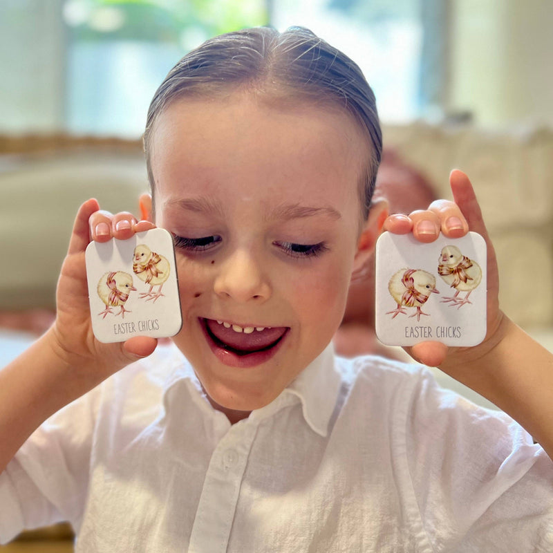 Modern Monty Easter Memory Card Games for kids Early Literacy Phonics 3yrs+