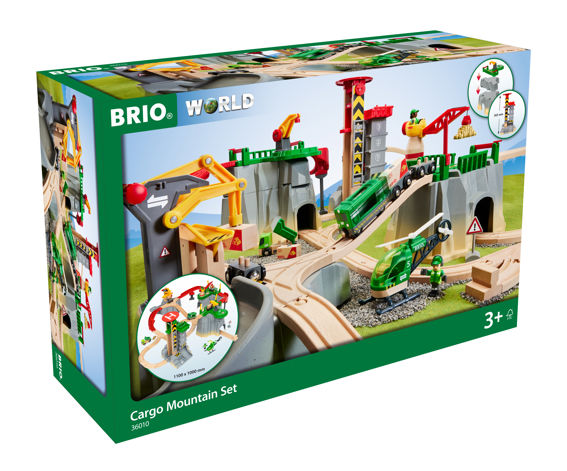 BRIO Cargo Mountain Set 32pcs Large Set Best Seller 3yrs+ (Bulky Shipping)