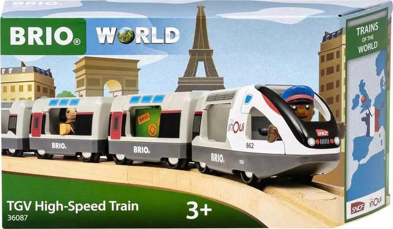 BRIO TGV High Speed Train 7pcs Toy Train Best Seller 3yrs+