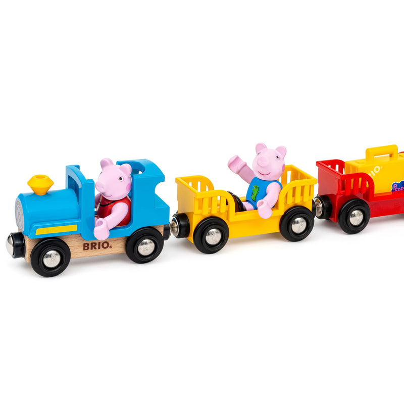 Brio Peppa Pig Train 5pcs Set Toy Train 3yrs+