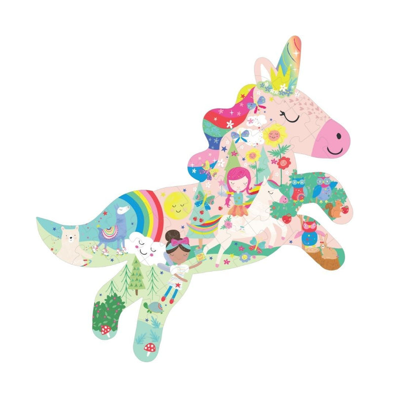 Floss & Rock Unicorn 40pc Jigsaw Floor Puzzle Developmental Toys 3yrs+