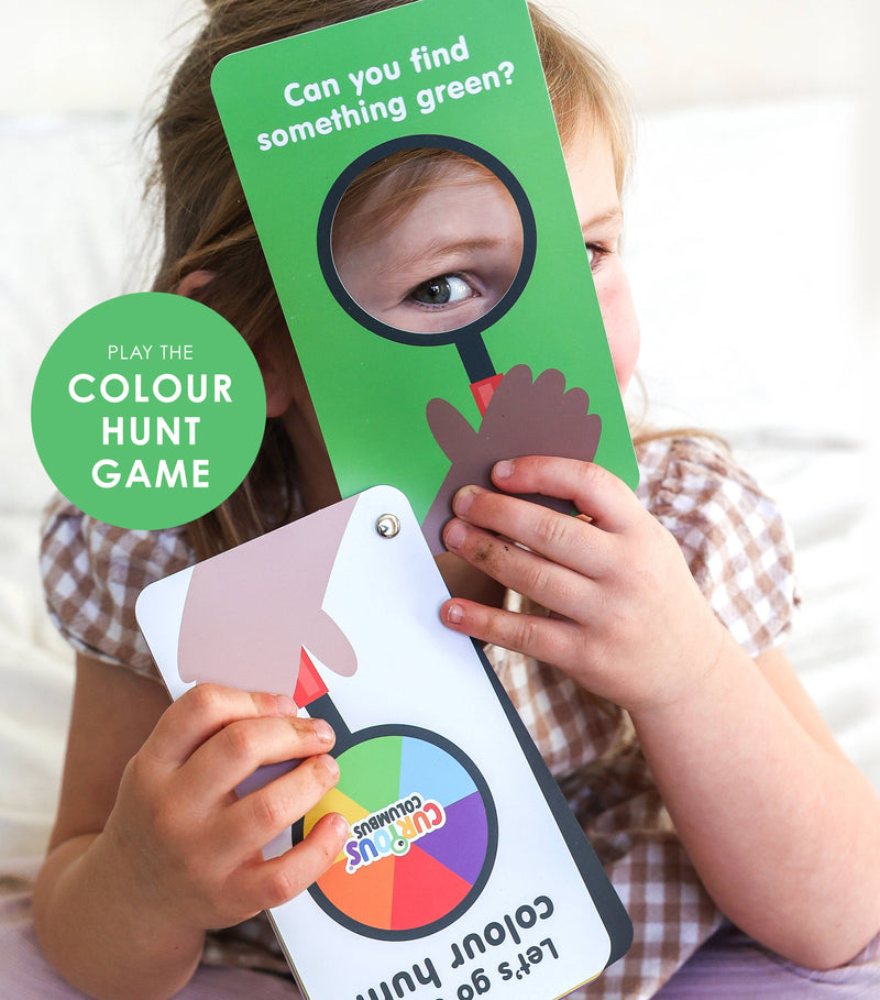 Curious Columbus Flashcards Shapes & Colours