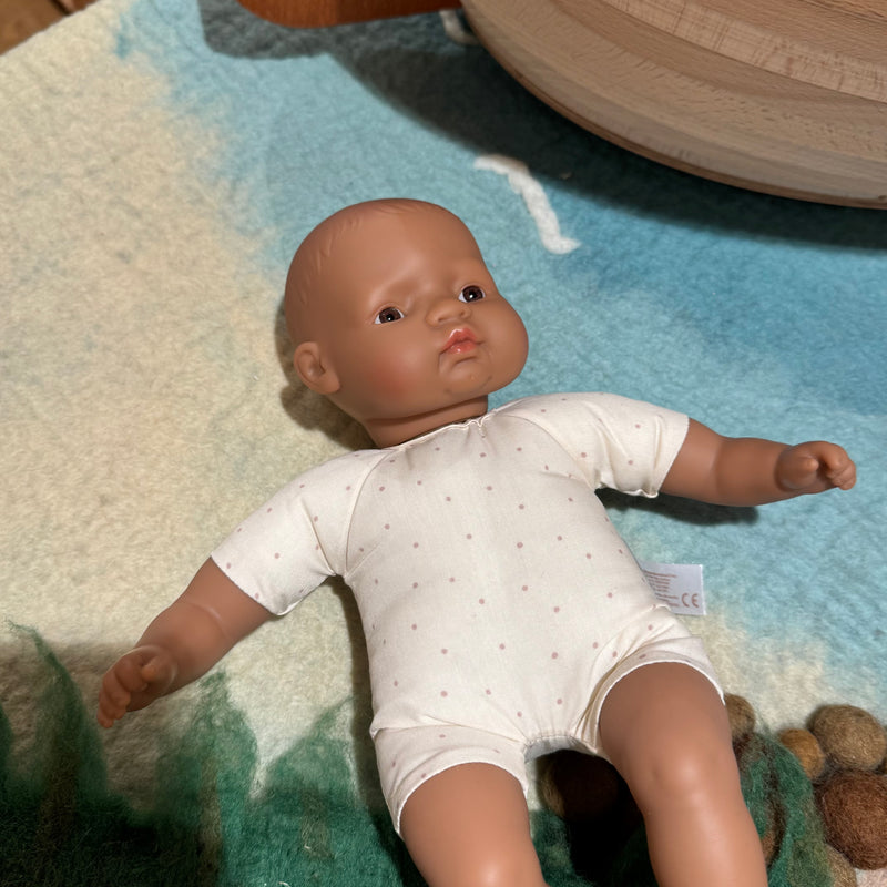 Miniland Soft Body Doll Hispanic Baby Toys 32cm Baby Gifts Idea 18m+