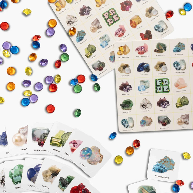 Super Gem Bingo Get Your Gems in a Row to Win Big by Super Smalls Travel Toys 4yrs+