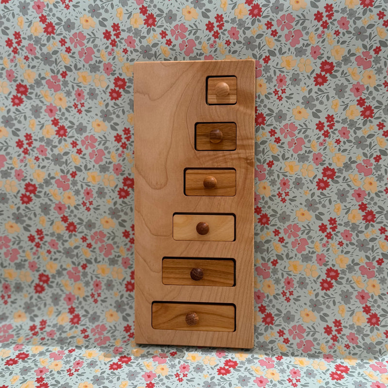 Wooden Story Montessori Long Short Wooden Puzzle Developmental Toys 18m+