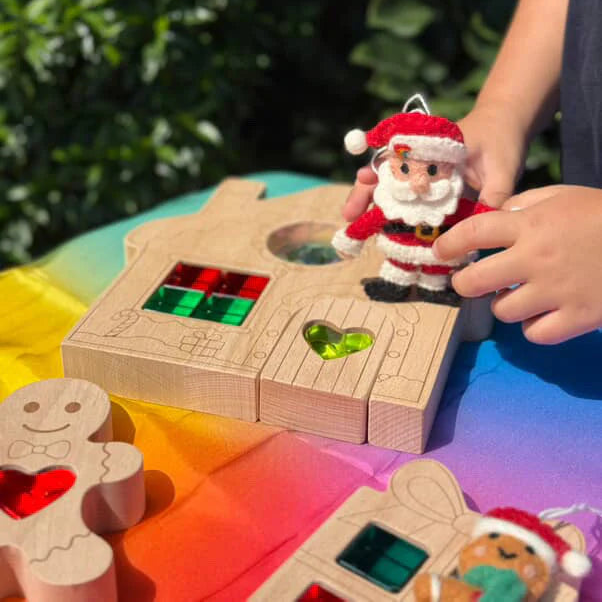 Tara Treasures x My Little Creator Felt Santa Claus Ornament New Christmas Range