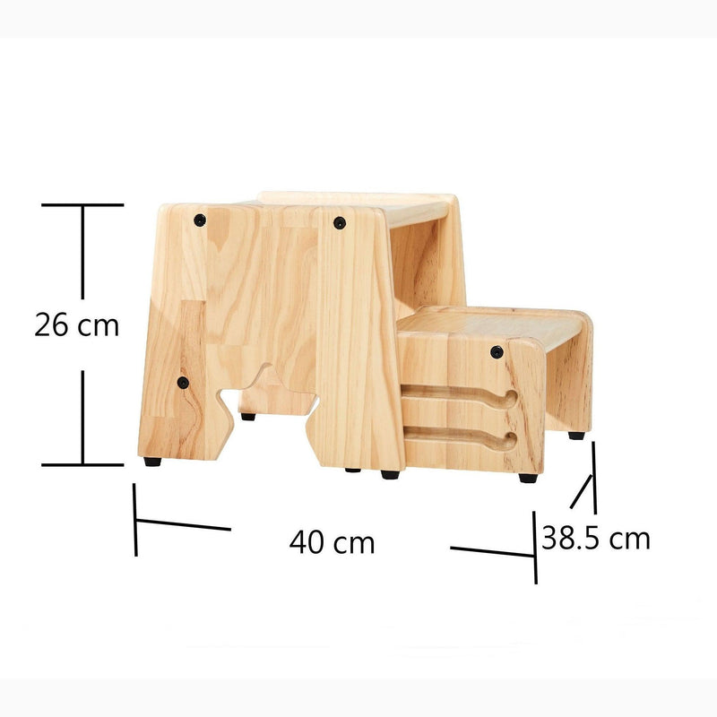 Bunny Tickles Mesasilla Kids 2 Step Stool (Bulky Shipping)