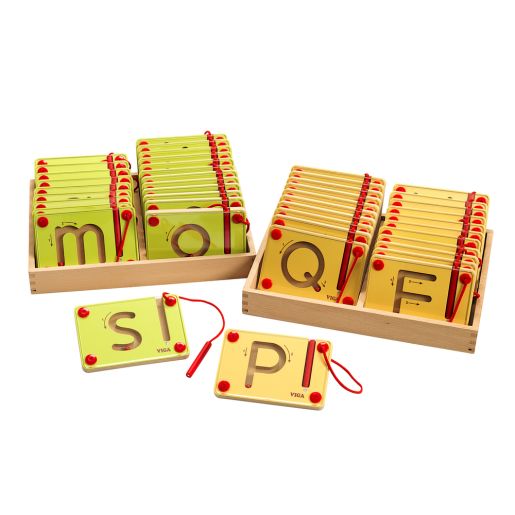 Viga Educational Magnetic Writing Board Letters Uppercase Early Literacy for 3yrs+