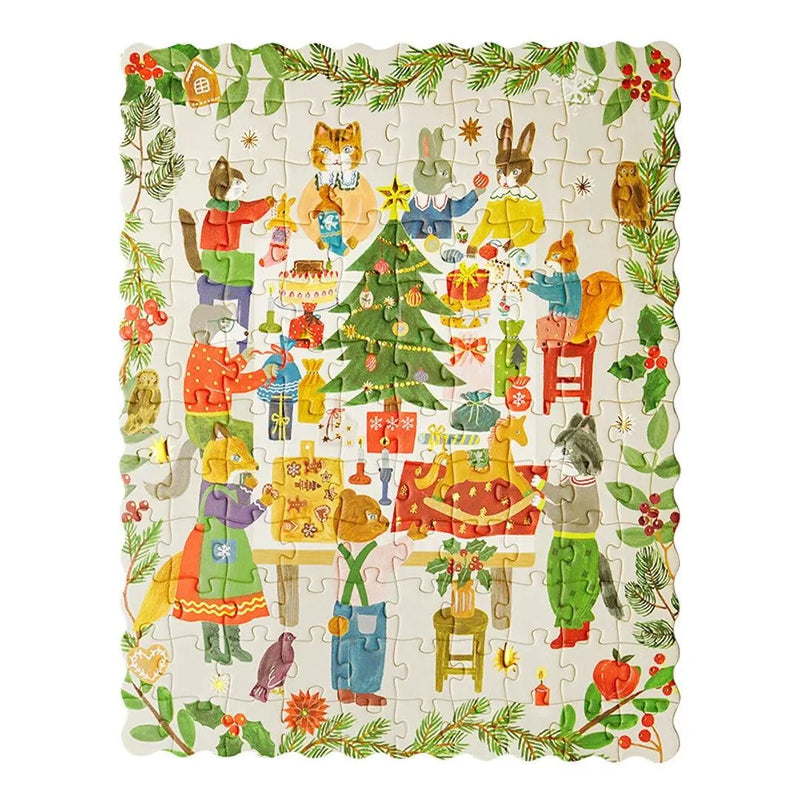 Mideer Artist Jigsaw Puzzle Christmas Gift Exchange Party 120pcs Christmas Gifting Idea for 3yrs+