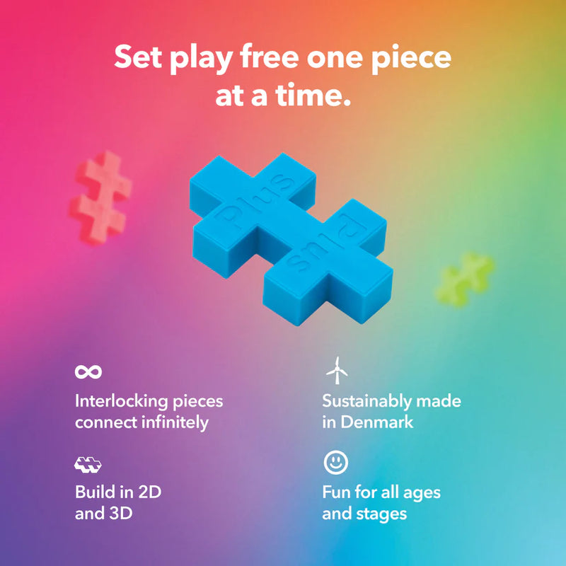 Plus Plus Learn to Build Robots Set 275pcs Building Blocks Gifting Creativity Toy Idea for 5yrs+