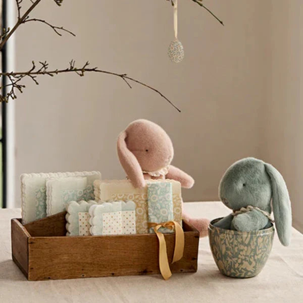 Maileg Egg with Bunny Mint Baby Toys Easter Collection 2yrs+