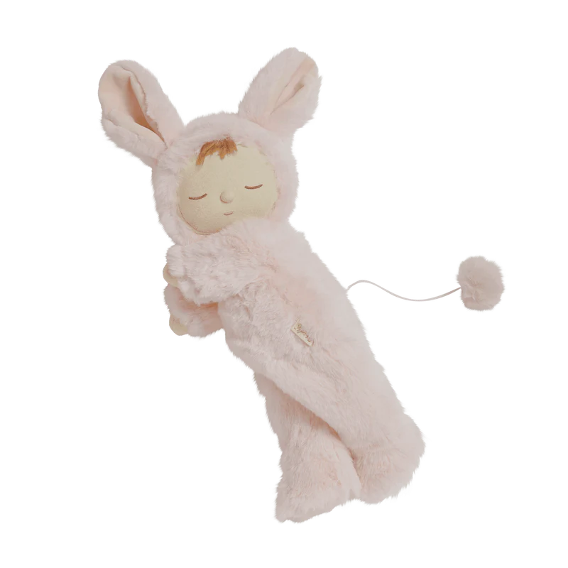 Olli Ella Musical Bunny Moppet Cozy Dinkum Pink Baby Toddler Plush Toys Baby Gifts Idea Best Seller Baby Toys 0m+