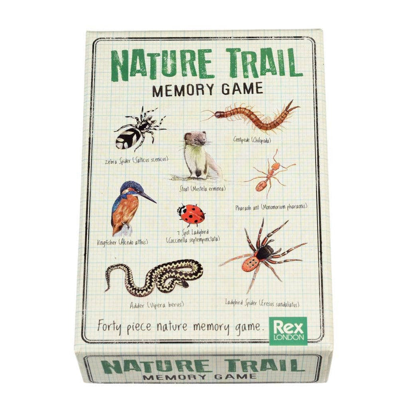 Rex London Nature Trail Memory Game Kids Educational Matching Game for Memory & Nature Learning