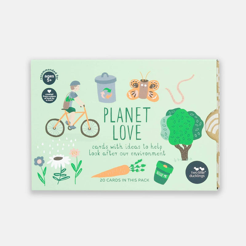 Planet Love 20pcs Flash Cards by Two Little Ducklings Card Game 3yrs+