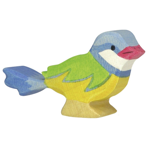 Holztiger Bluetit Wooden Animals 3yrs+