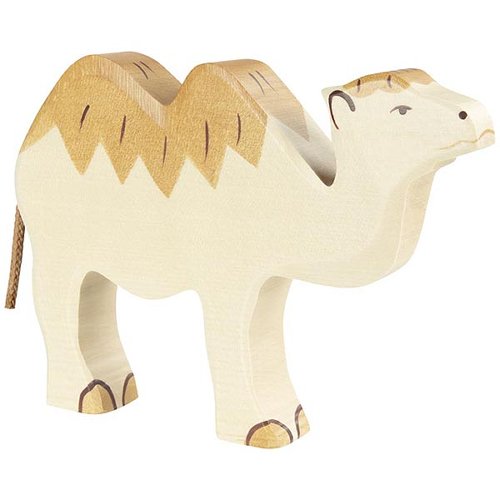 Holztiger Camel Wooden Animals Wildlife Animal 3yrs+