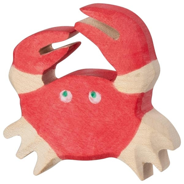 Holztiger Crab Wooden Animals Sea Life Animal Toys 3yrs+