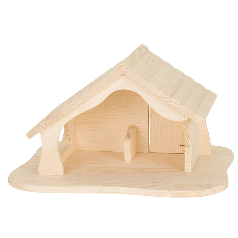 Holztiger House Stable Barn Only Pretend and Imaginative Play 3yrs+ (Bulky Shipping)