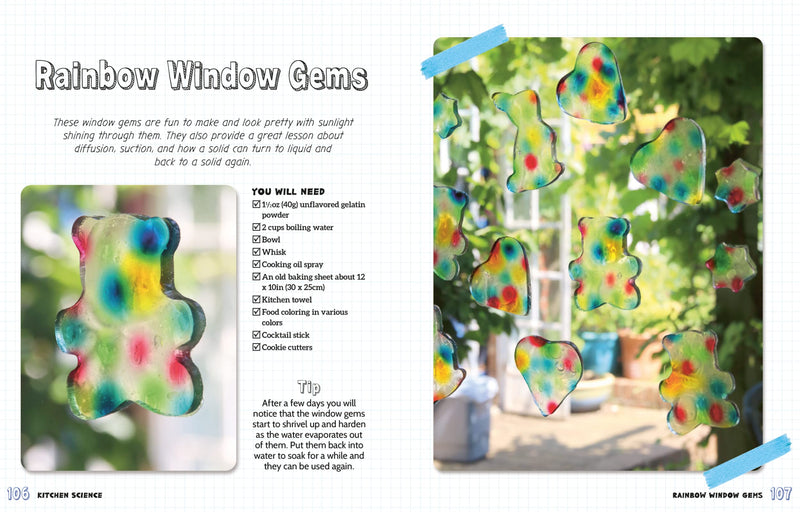 Kitchen Science 30 Awesome STEM Experiments To Try At Home (Paperback) Science STEM Kids Book