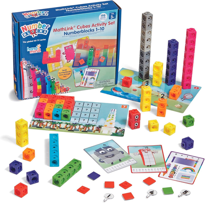 Numberblocks MathLink® Cubes Set 1-10 3yrs+