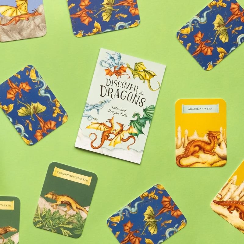 Discover The Dragons Kids Memory Card Game Dinosaur and Dragon Theme 4yrs+